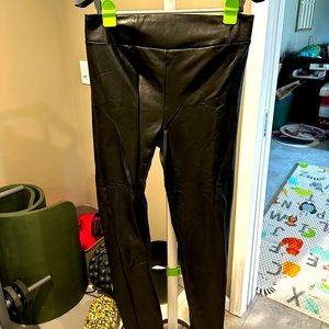 Faux Leather Legging